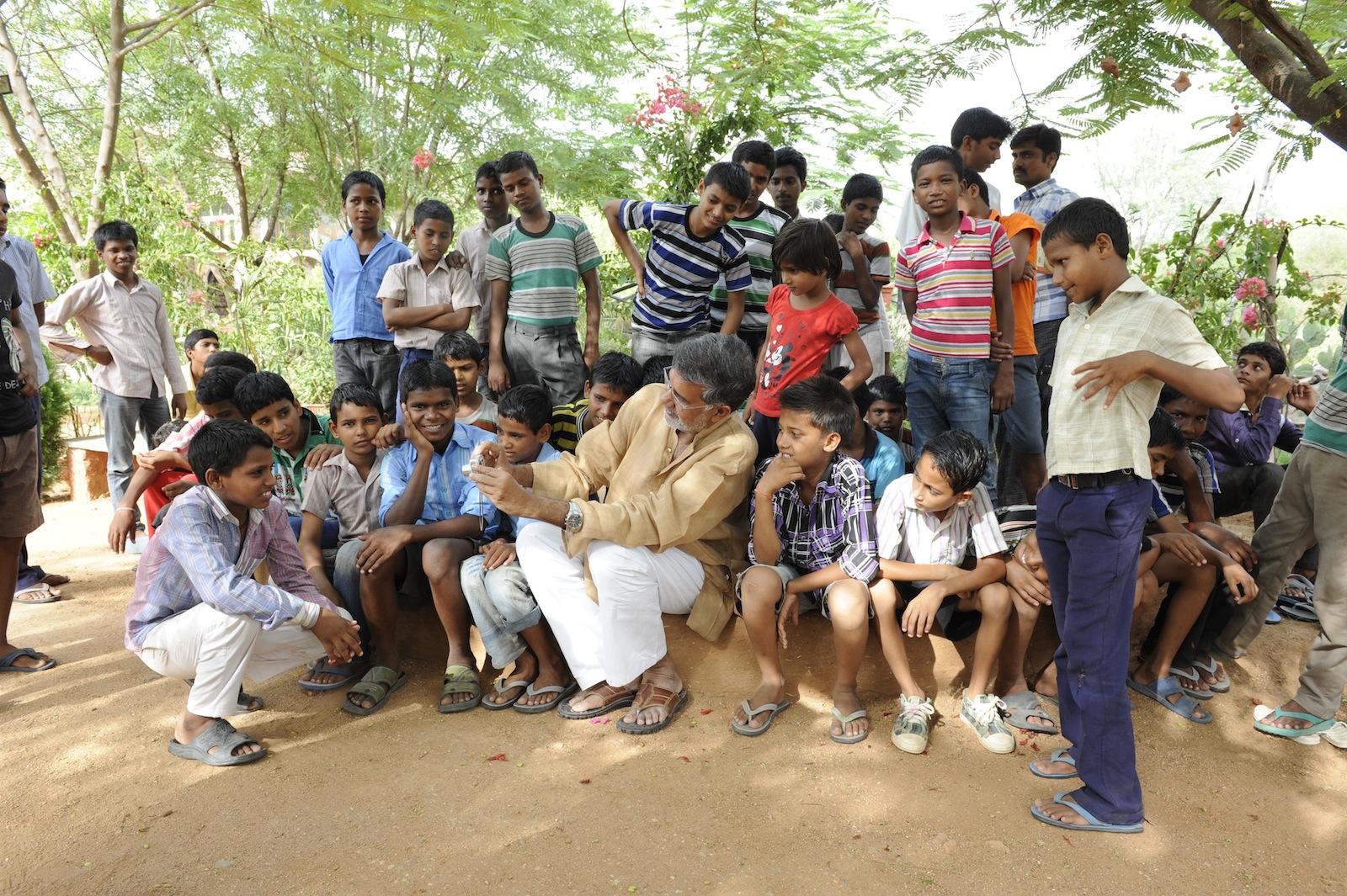 Kailash and children