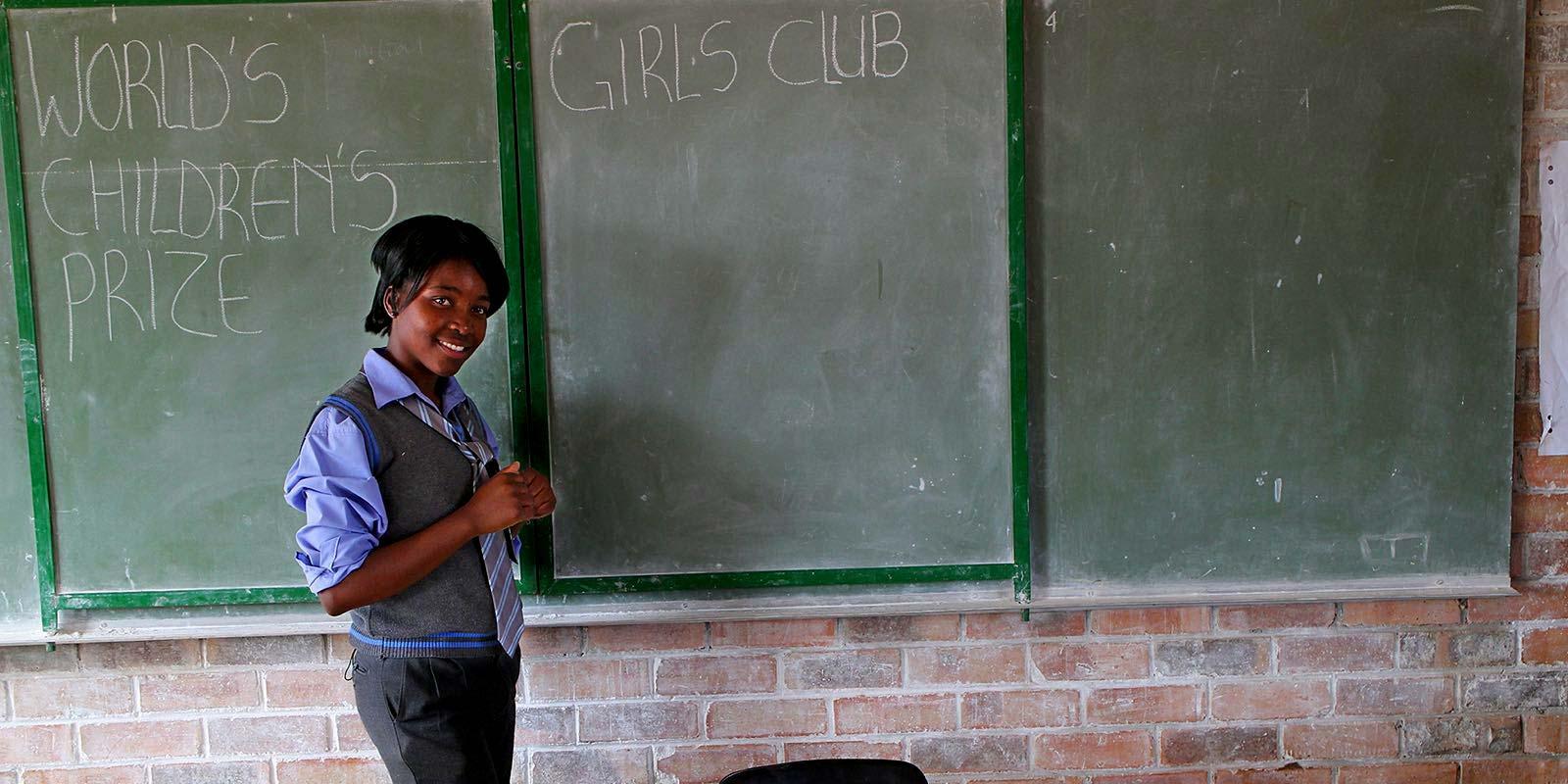 Dunani in a classroom