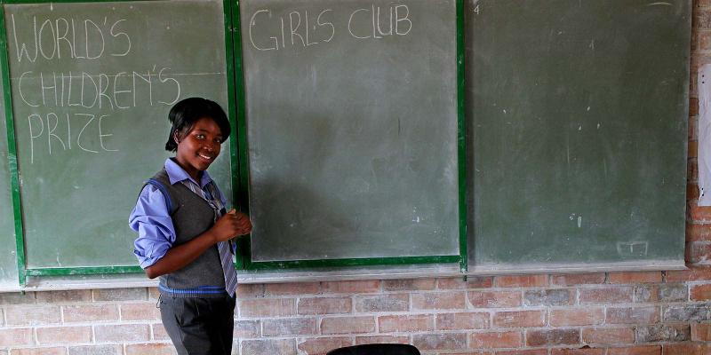 Dunani in a classroom