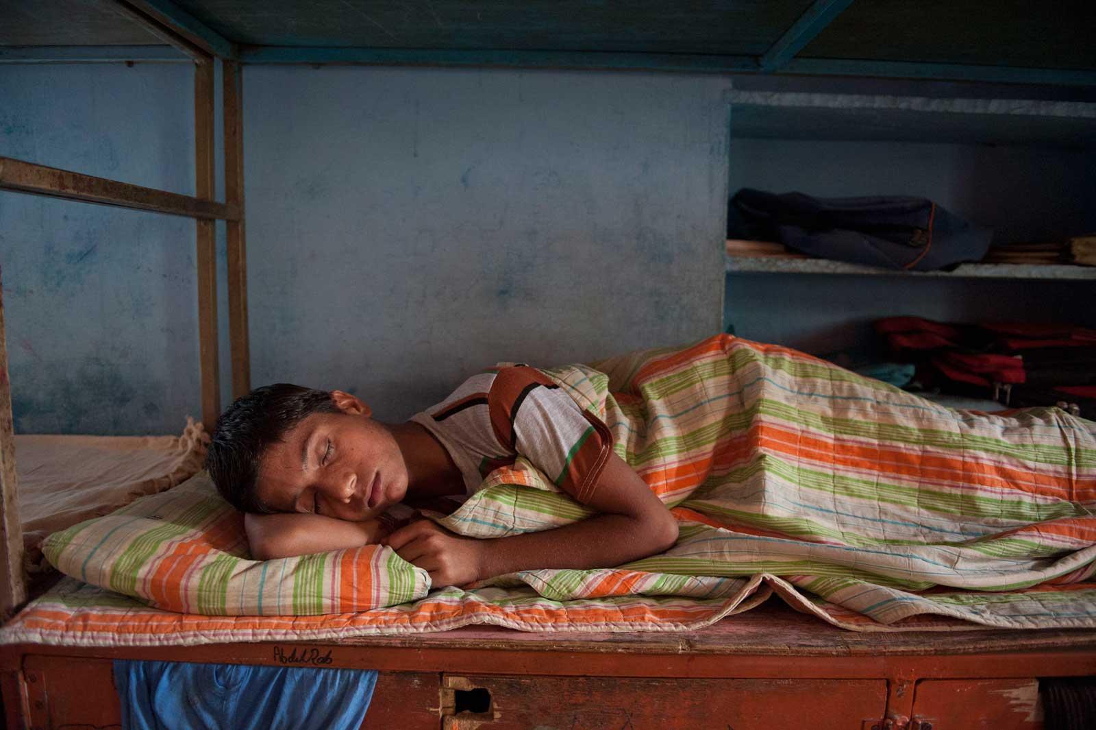 Bal Ashram night time