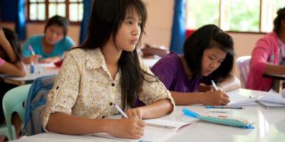 Jan Hom in the classroom