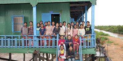 Room to read school in Cambodia