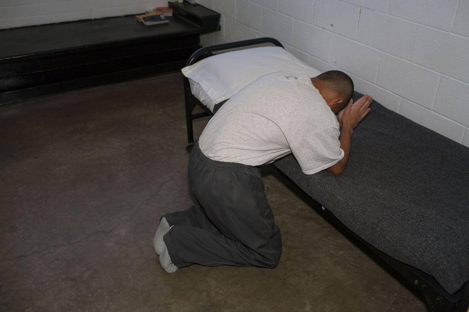 Praying before court