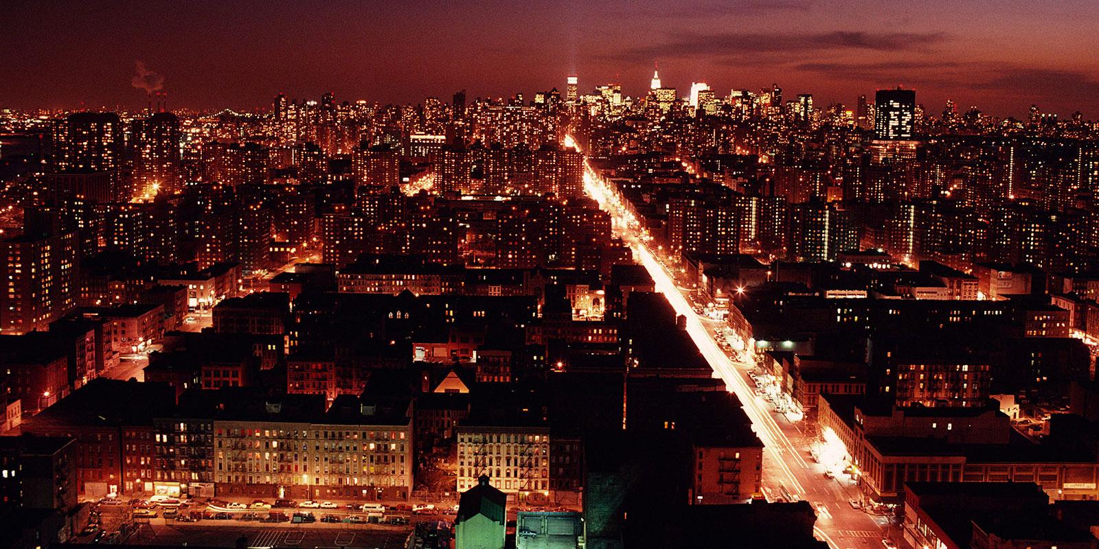 New York City at night