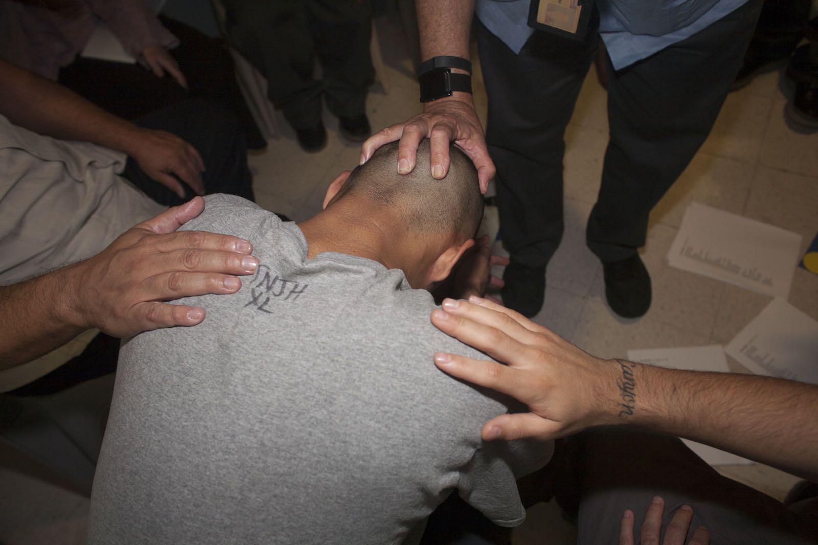 Supporting their friend at Sylmar