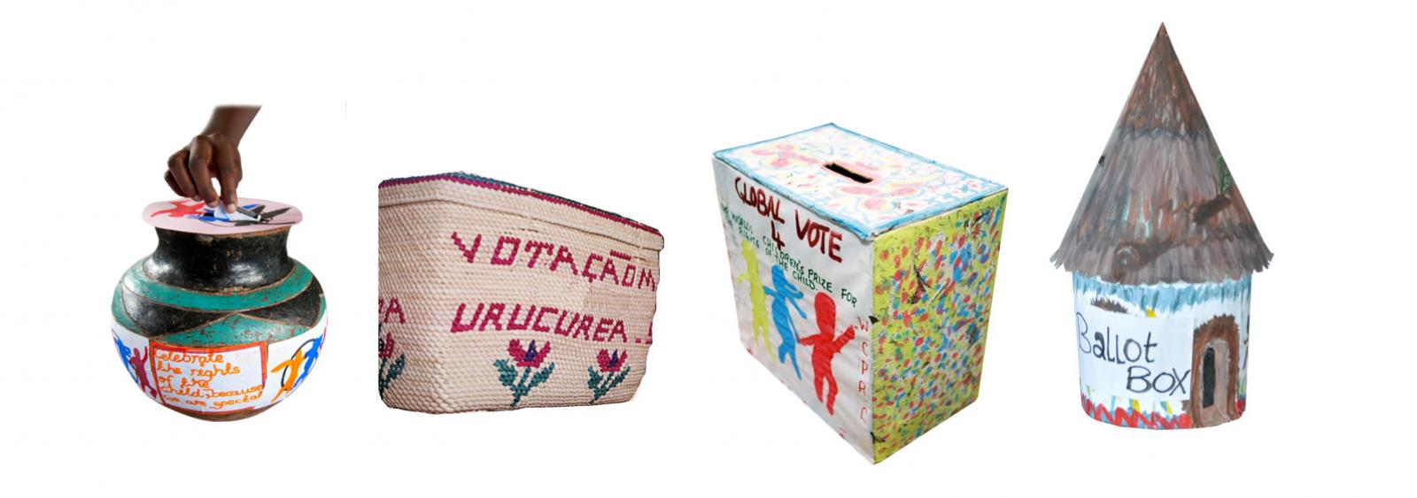 Different election urns