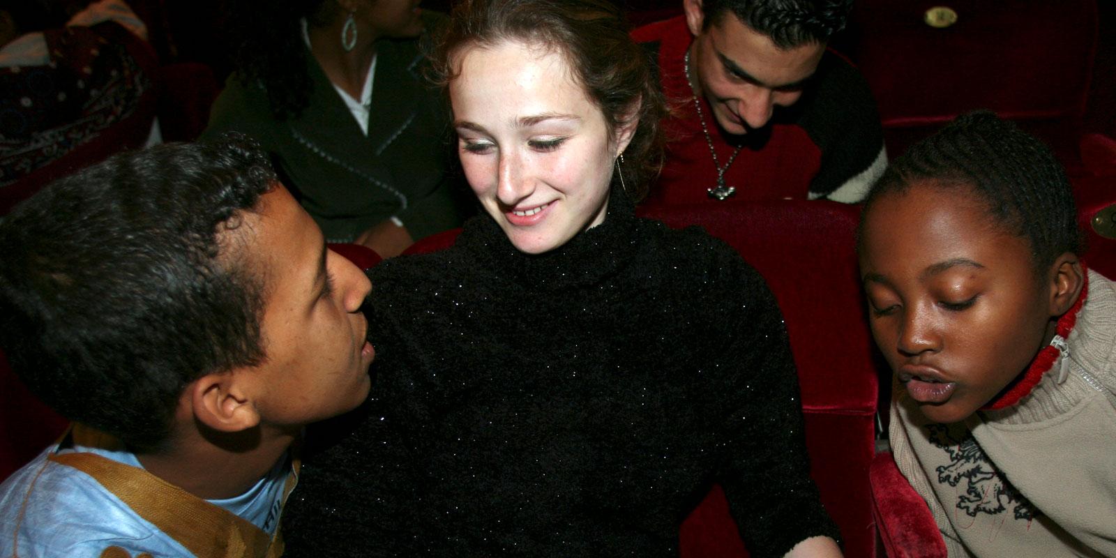 Veronica with jury friends.